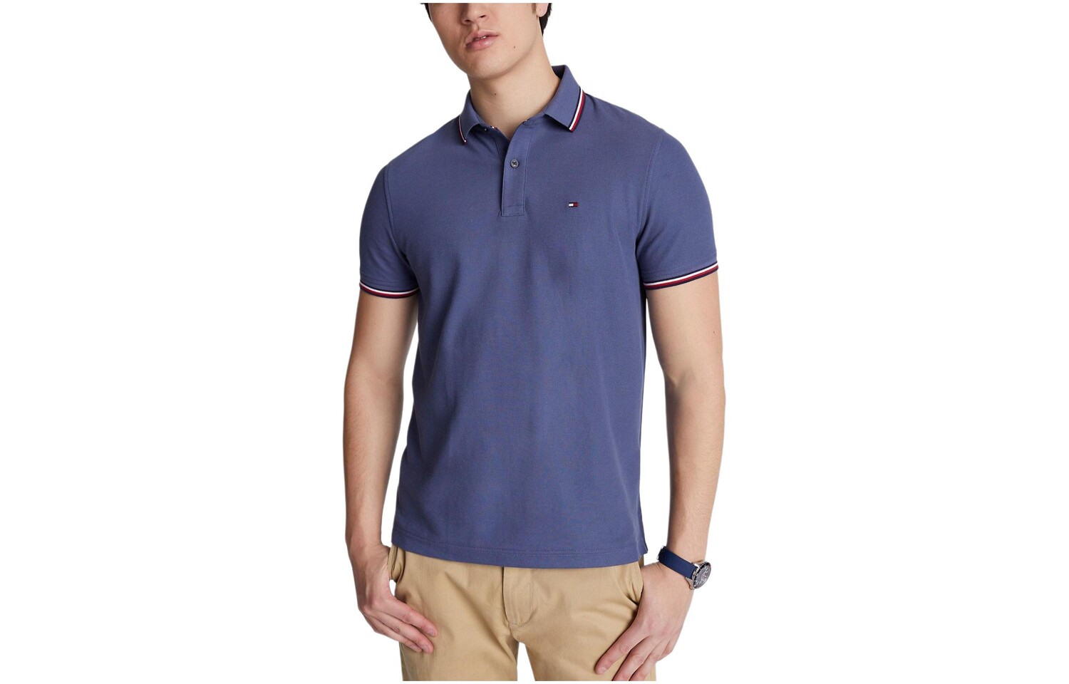 Мужская рубашка-поло Tommy Hilfiger, цвет Blue
Мужская рубашка-поло Tommy Hilfiger, цвет Blue