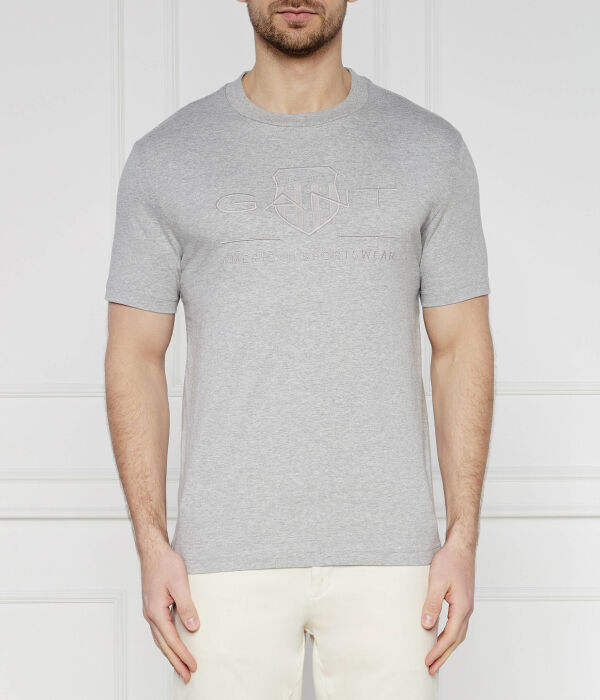 Футболка мужская Gant облегающего кроя, серый
Футболка мужская Gant облегающего кроя, серый