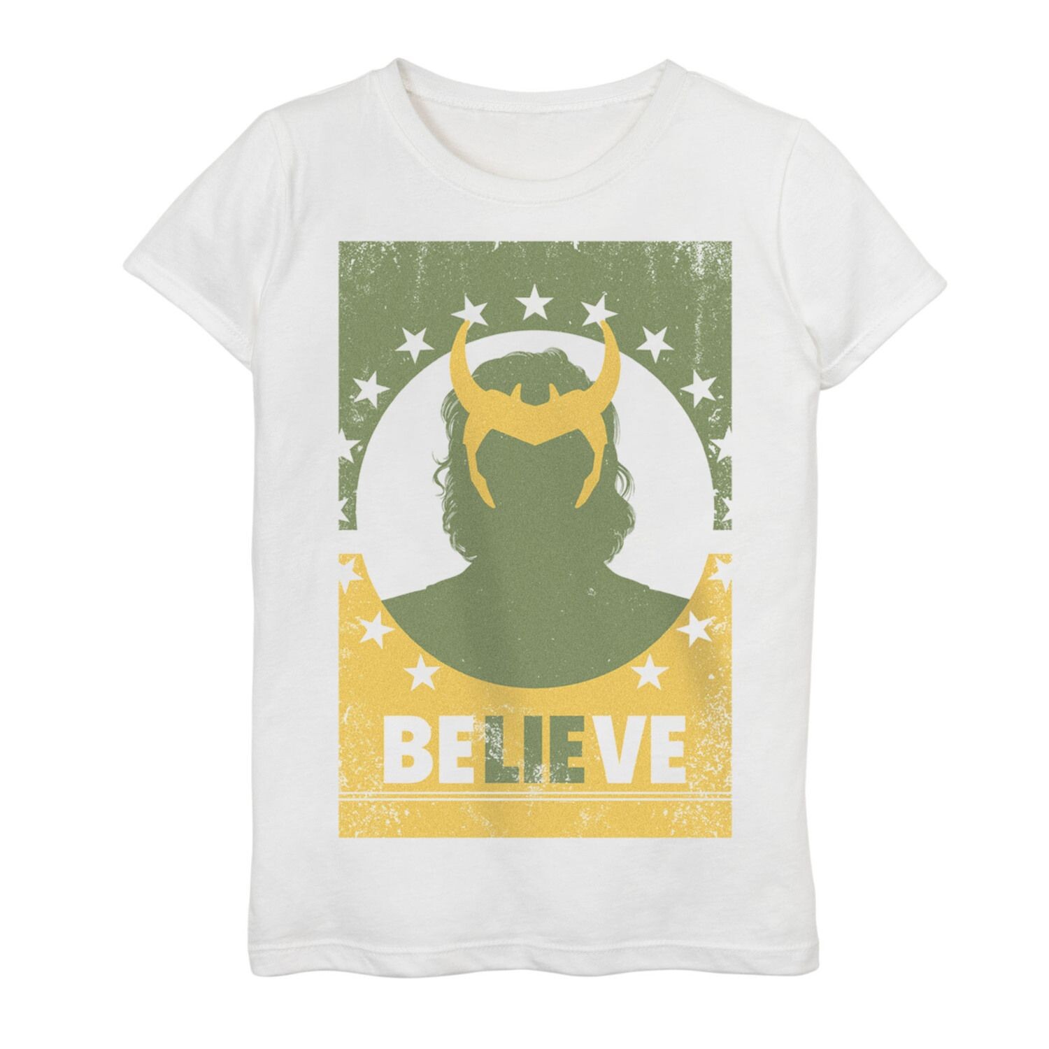 Футболка с плакатом Marvel Loki BeLIEve для девочек 7–16 лет, V1 Licensed Character
Футболка с плакатом Marvel Loki BeLIEve для девочек 7–16 лет, V1 Licensed Character