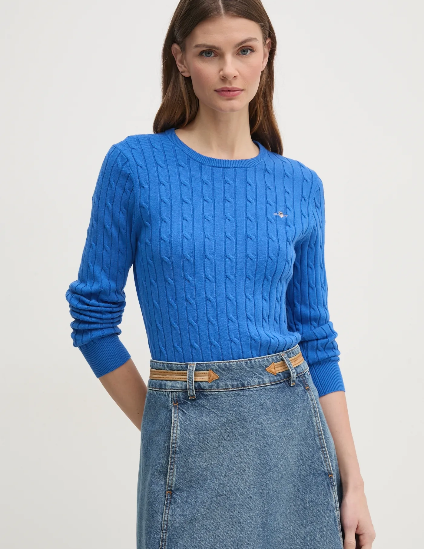 Свитер Gant, фиолетовый 
Свитер Gant, фиолетовый