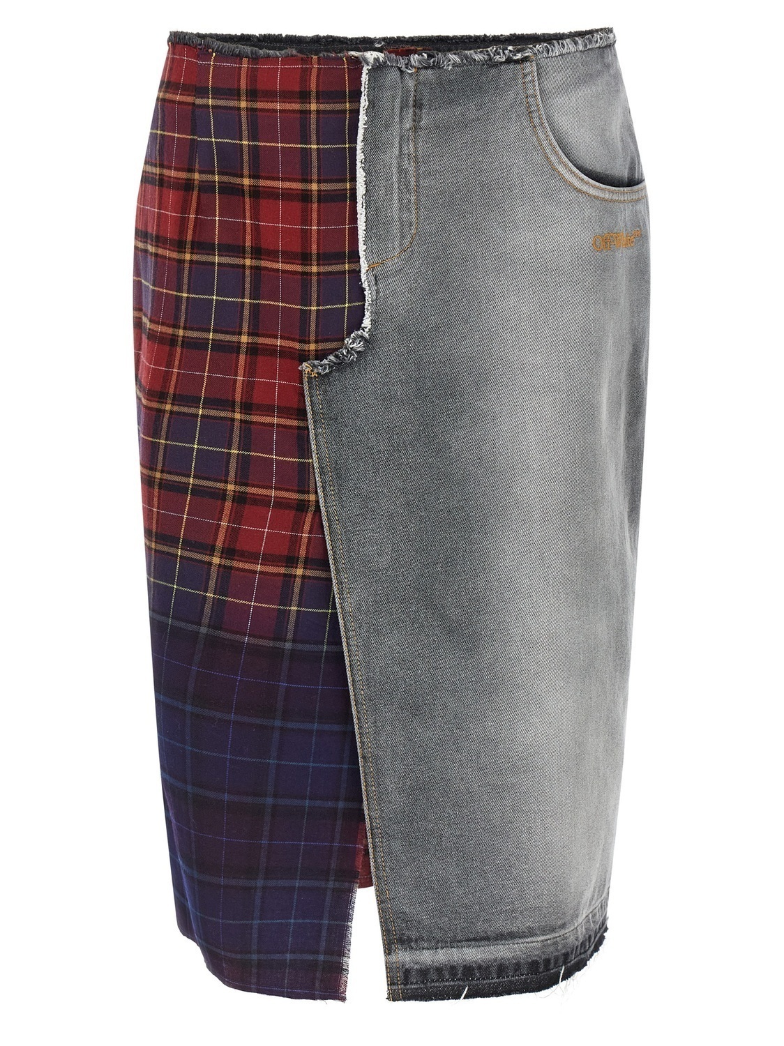 Юбка из лоскутков OFF-WHITE, мультиколор
Юбка из лоскутков OFF-WHITE, мультиколор