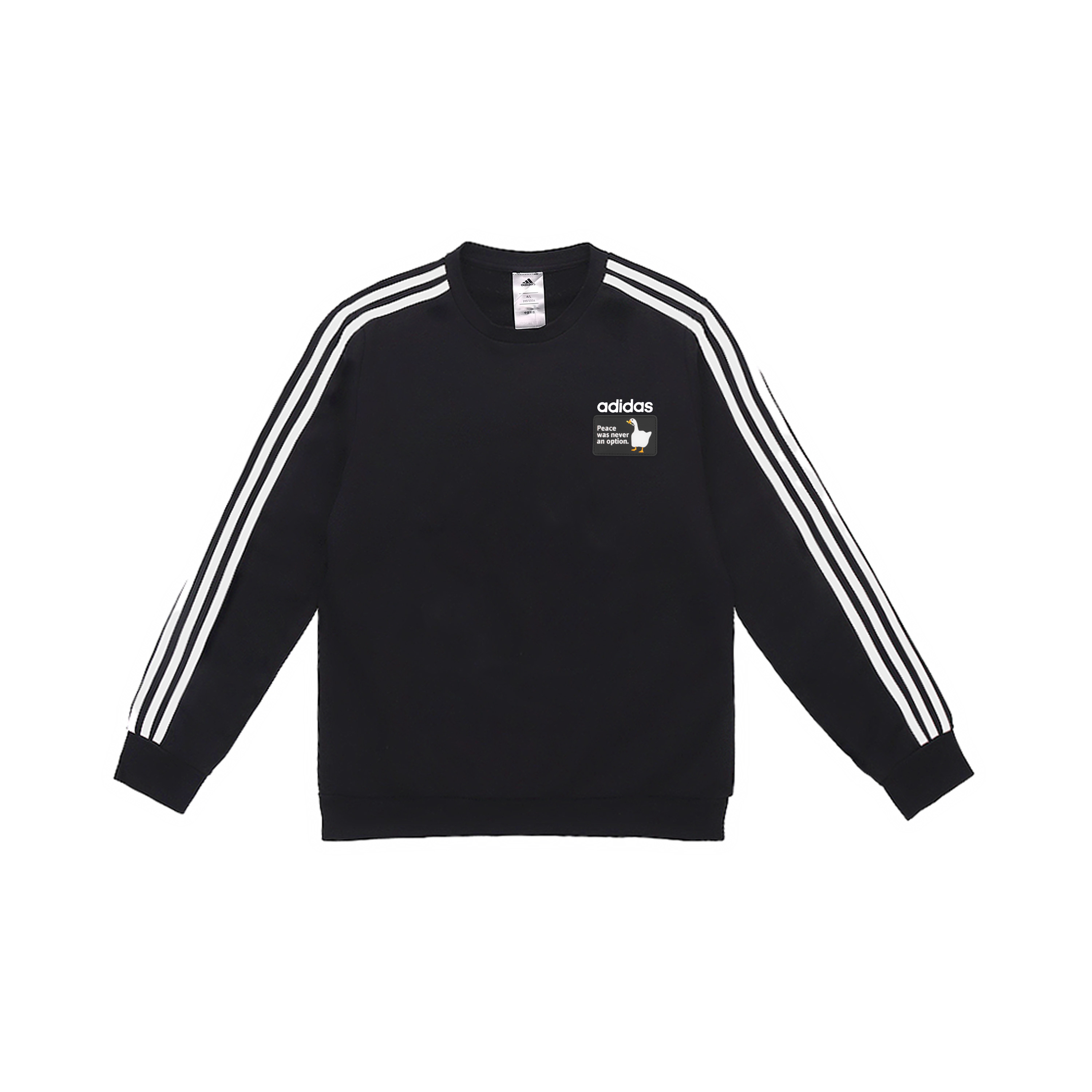 Свитшот мужской с 3 полосками Adidas, черный
Свитшот мужской с 3 полосками Adidas, черный