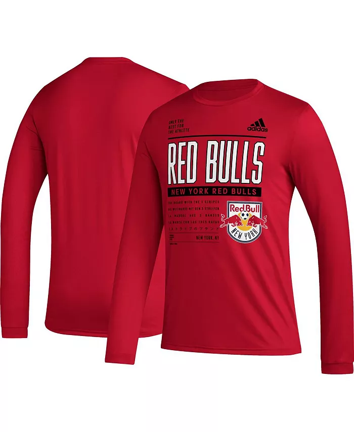 Мужская красная футболка New York Red Bulls 2023 Club DNA с длинным рукавом AEROREADY adidas
Мужская красная футболка New York Red Bulls 2023 Club DNA с длинным рукавом AEROREADY adidas