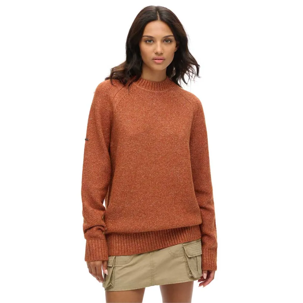 Свитер Superdry Chunky Pluse Size, коричневый
Свитер Superdry Chunky Pluse Size, коричневый