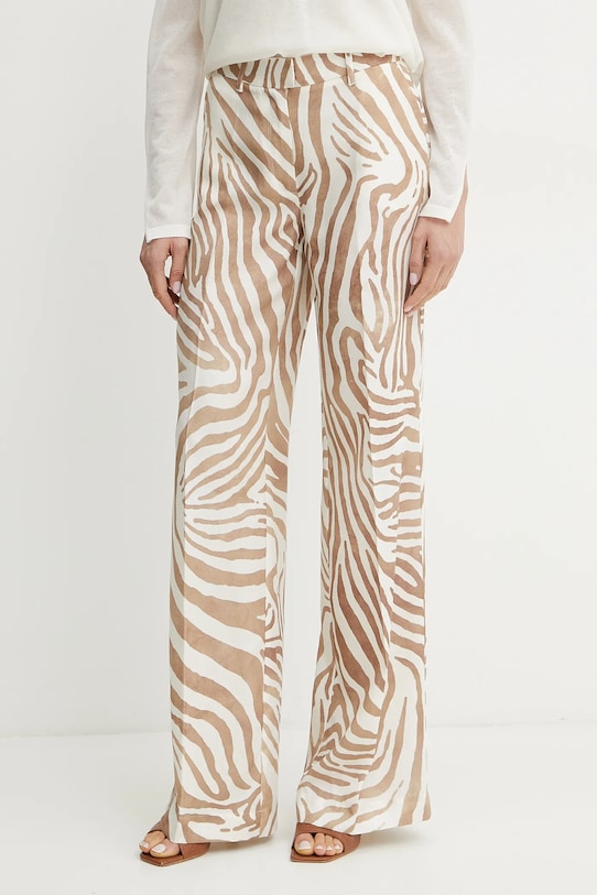 Брюки giselle из смесовой льняной ткани Marciano by Guess, бежевый
Брюки giselle из смесовой льняной ткани Marciano by Guess, бежевый