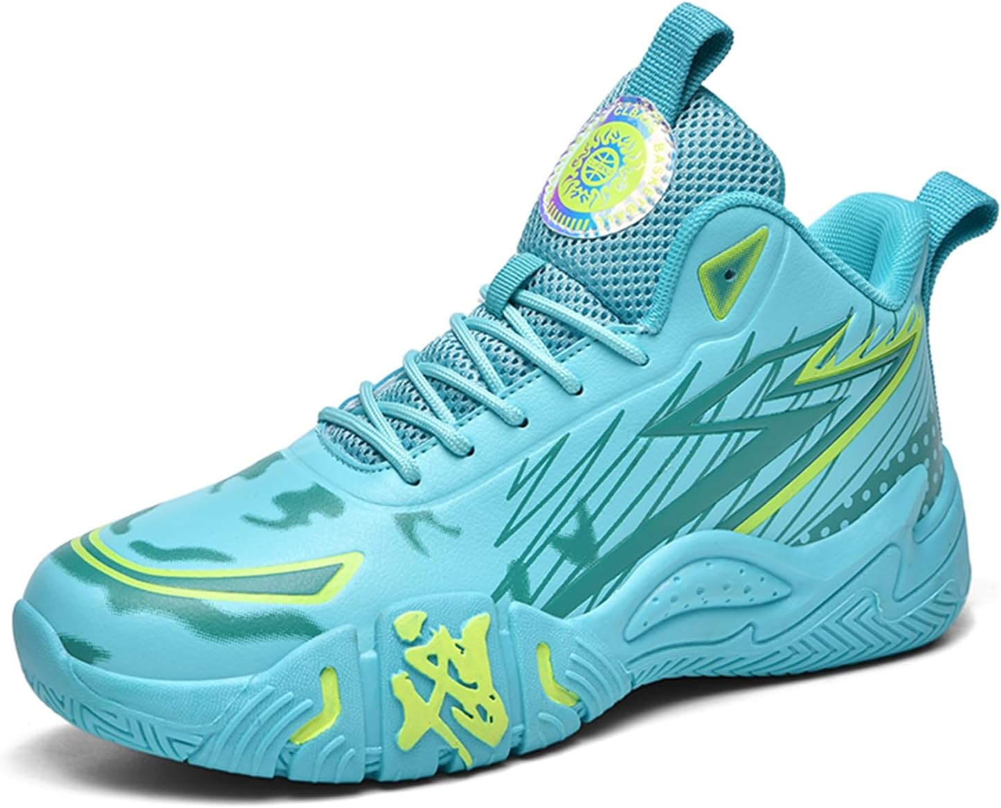 Мужские кожаные баскетбольные кроссовки с круглым носком и шнуровкой, амортизацией, противоскользящие, удобные, высокие, подходят для кампуса, фитнеса и бега Qaoterod, зеленый
Мужские кожаные баскетбольные кроссовки с круглым носком и шнуровкой, амортизацией, противоскользящие, удобные, высокие, подходят для кампуса, фитнеса и бега Qaoterod, зеленый