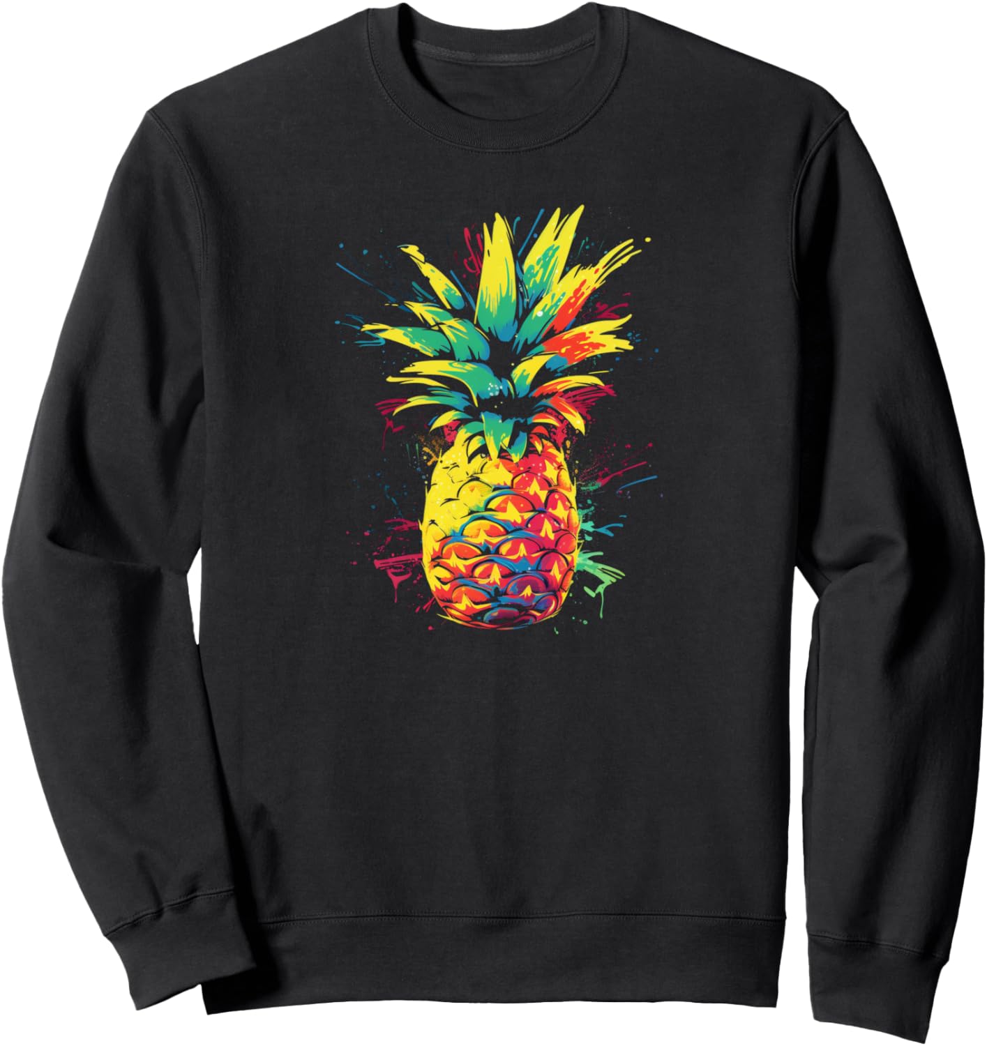 Толстовка с тропическим рисунком ананаса Pineapple And Summmer Apparel, черный
Толстовка с тропическим рисунком ананаса Pineapple And Summmer Apparel, черный
