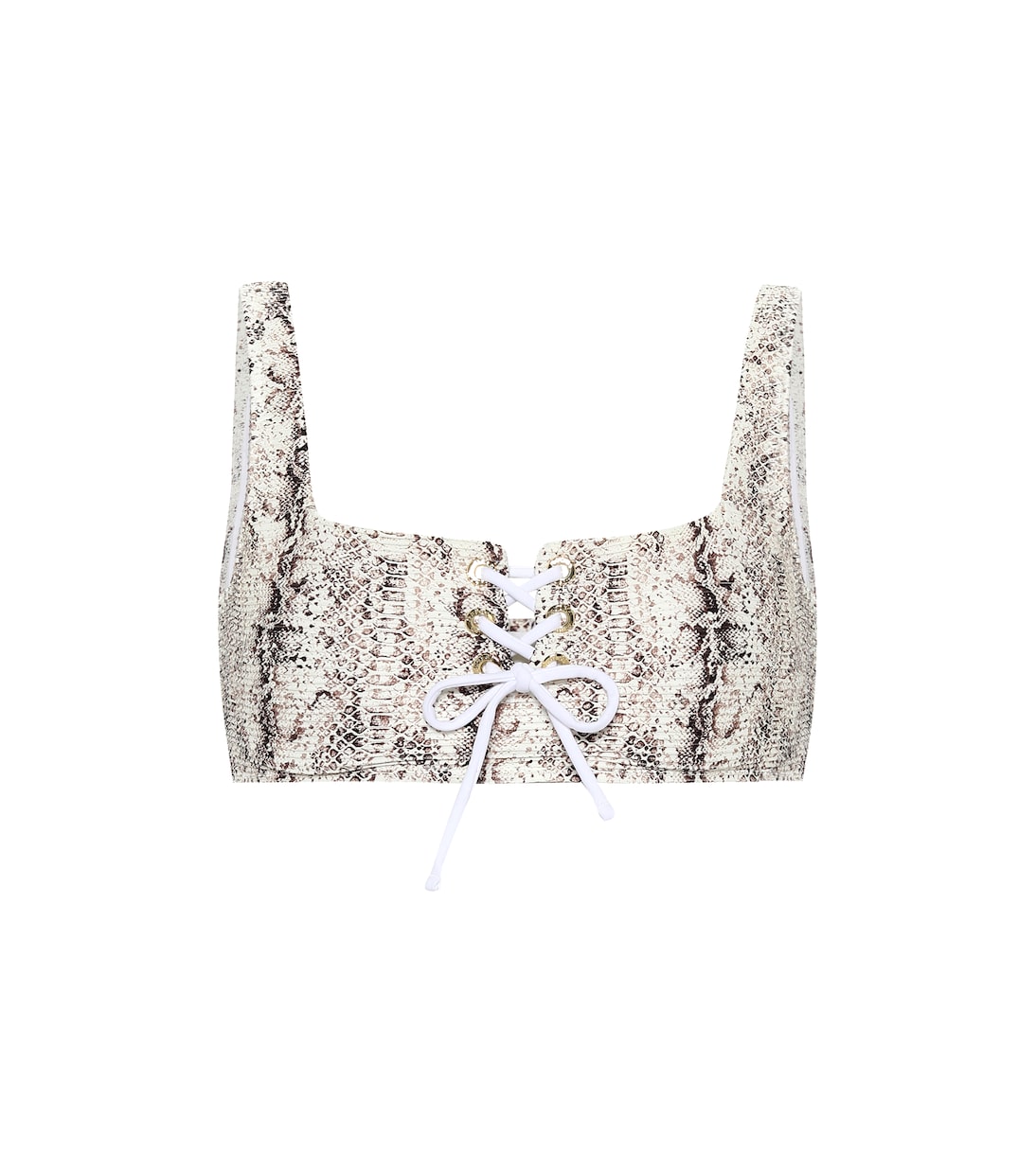 Верх бикини с эффектом змеиной кожи в стиле Замбии Heidi Klein, Print
Верх бикини с эффектом змеиной кожи в стиле Замбии Heidi Klein, Print