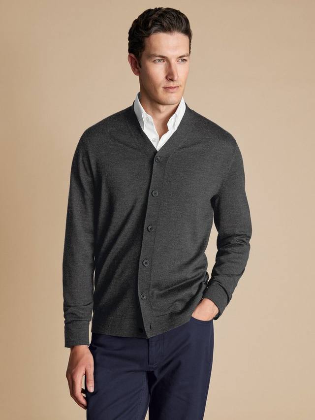 Кардиган из мериносовой шерсти Charles Tyrwhitt, Grey
Кардиган из мериносовой шерсти Charles Tyrwhitt, Grey