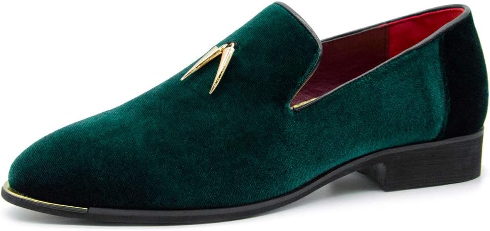 Мужские металлические лоферы CMM Penny, бархатные мокасины без застежек, повседневные туфли больших размеров, размер 6-13, зеленый
Мужские металлические лоферы CMM Penny, бархатные мокасины без застежек, повседневные туфли больших размеров, размер 6-13, зеленый