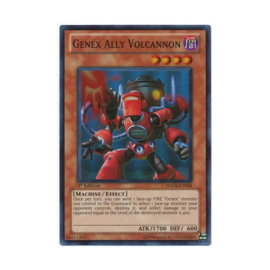 CCG Вулканнон Генекс Элли (Супер Редкий), Yu-Gi-Oh - Hidden Arsenal 4 - Singles
CCG Вулканнон Генекс Элли (Супер Редкий), Yu-Gi-Oh - Hidden Arsenal 4 - Singles
