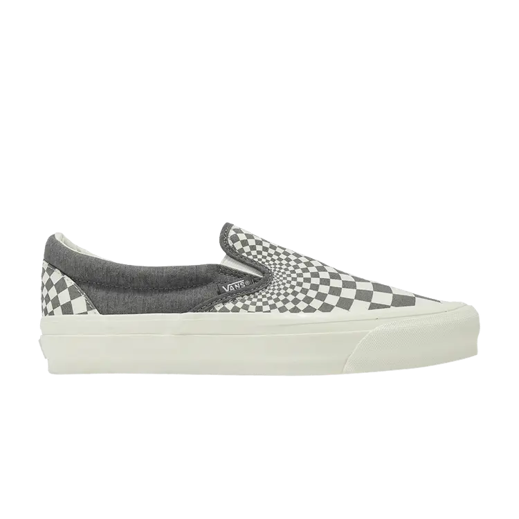 Кроссовки Vans Slip-On Reissue 98 'Radial Checkerboard - Pewter Marshmallow', серый
Кроссовки Vans Slip-On Reissue 98 'Radial Checkerboard - Pewter Marshmallow', серый