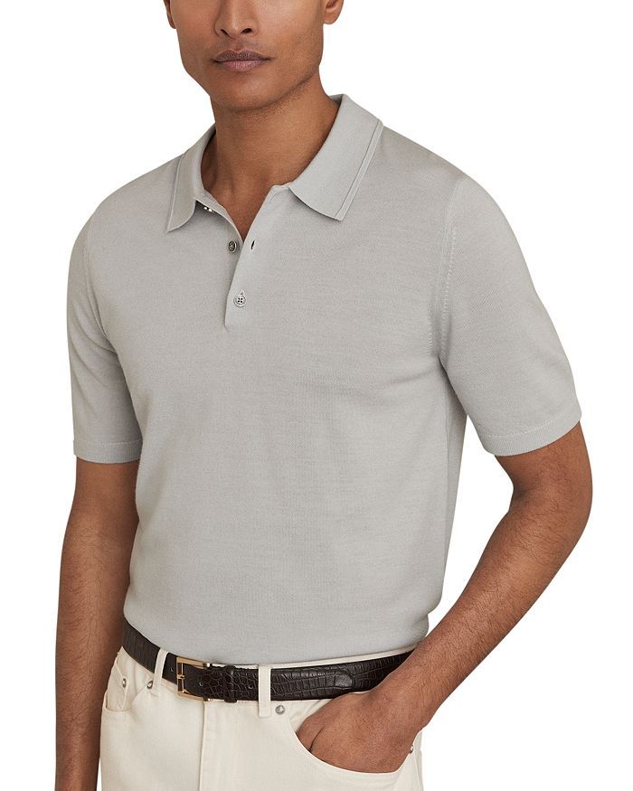 Полузастегивающаяся поло из мериносовой шерсти Manor REISS, синий
Полузастегивающаяся поло из мериносовой шерсти Manor REISS, синий