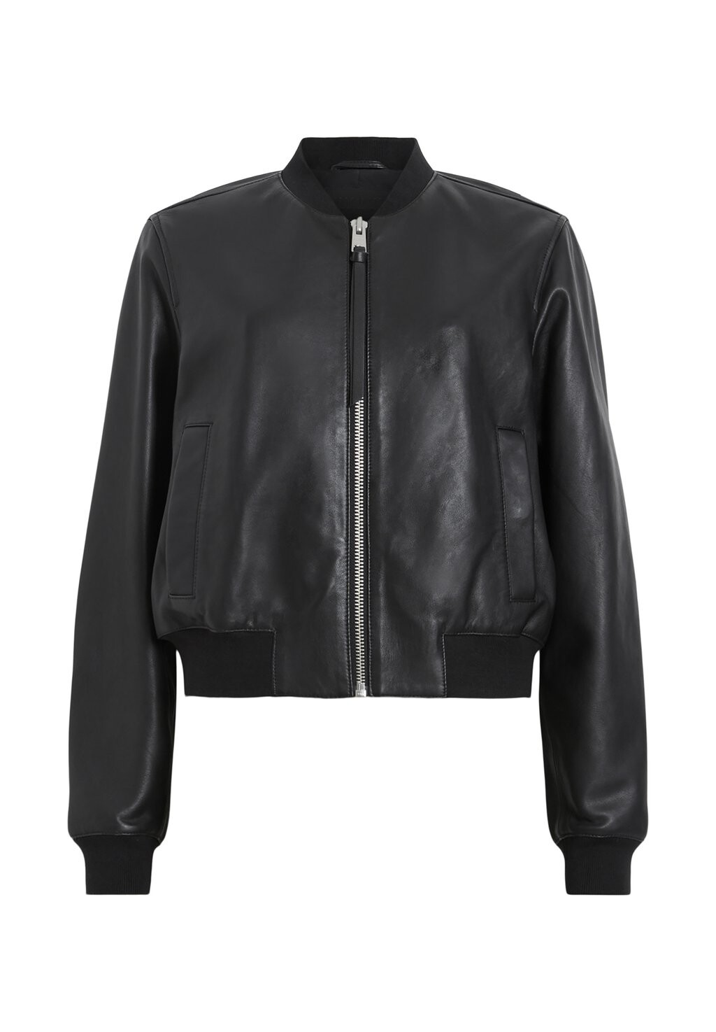 Кожаная куртка AllSaints, черный 
Кожаная куртка AllSaints, черный