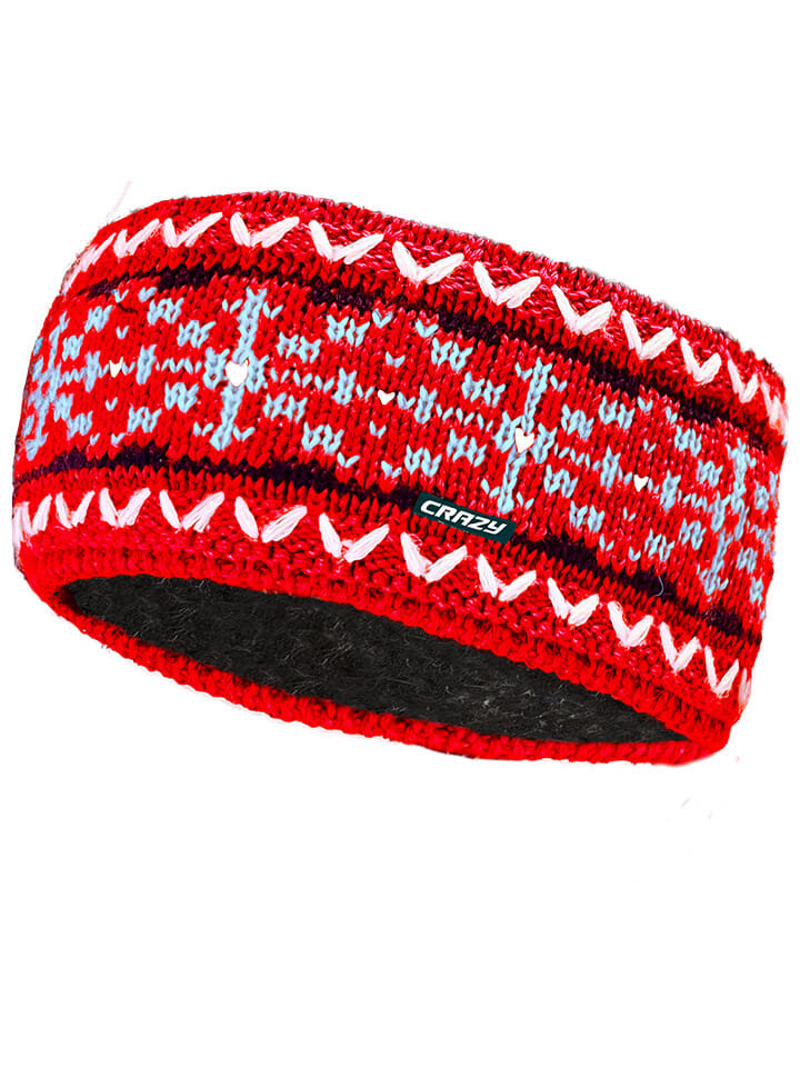 Повязка на голову Crazy Norge, красный
Повязка на голову Crazy Norge, красный