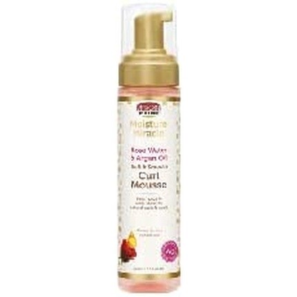 Moisture Miracle Мусс для мягких и гладких локонов с розовой водой и аргановым маслом African Pride
Moisture Miracle Мусс для мягких и гладких локонов с розовой водой и аргановым маслом African Pride