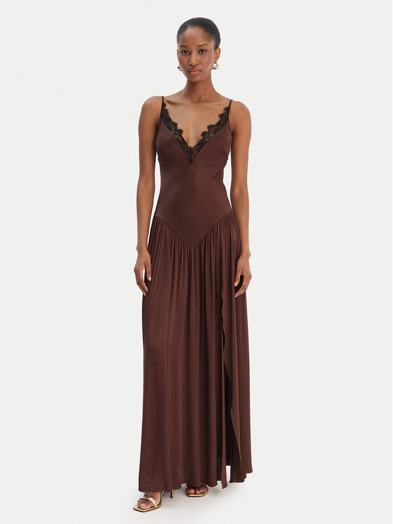 Вечернее платье slim fit Aderia 60248DB Bardot, коричневый
Вечернее платье slim fit Aderia 60248DB Bardot, коричневый