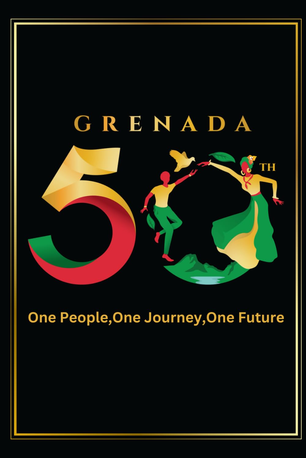 Grenada 50th independence notebook/journal. 100 pages 6x9 (Independently published)
Grenada 50th independence notebook/journal. 100 pages 6x9 (Independently published)