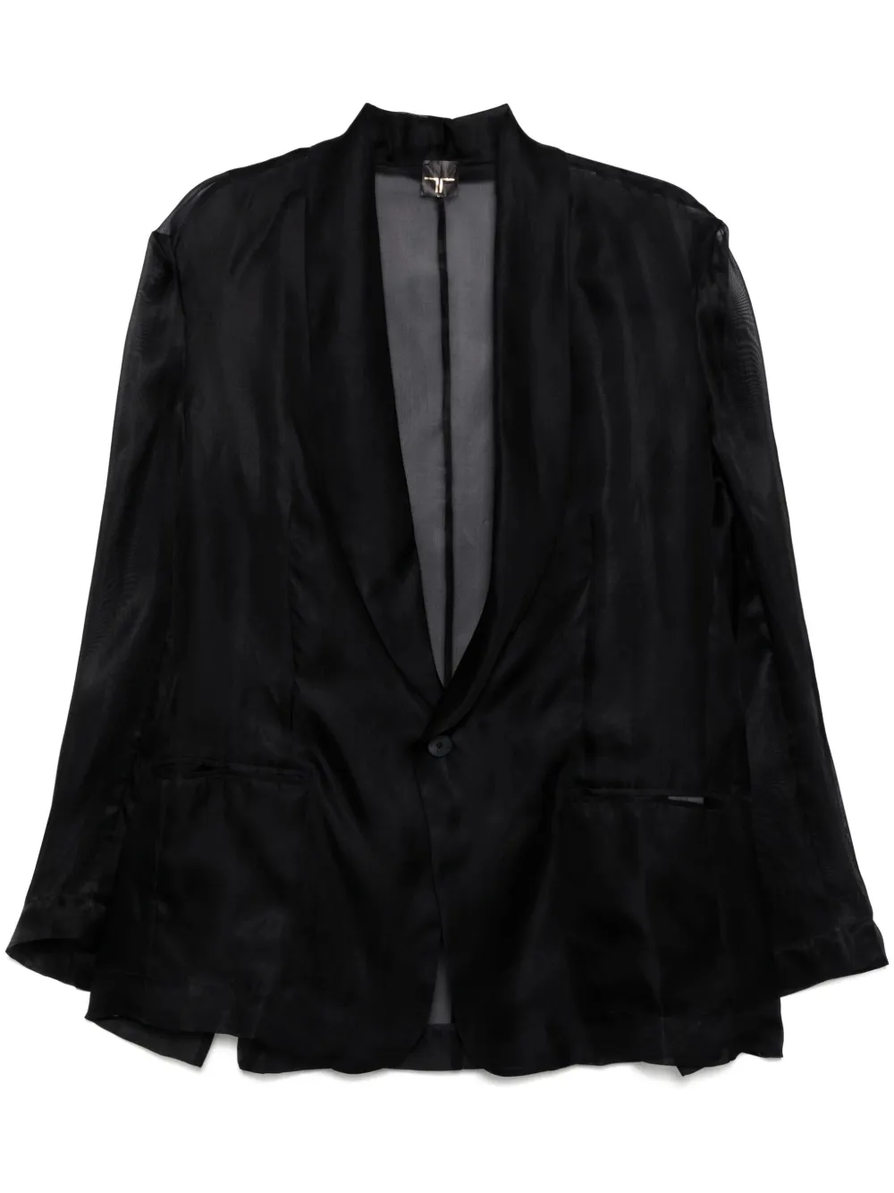 Шелковый пиджак Tessitura Body Couture, черный
Шелковый пиджак Tessitura Body Couture, черный