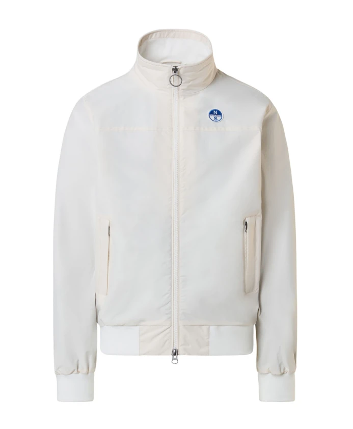 Морская куртка, водоотталкивающая, стильная икона стиля. North Sails, белый
Морская куртка, водоотталкивающая, стильная икона стиля. North Sails, белый