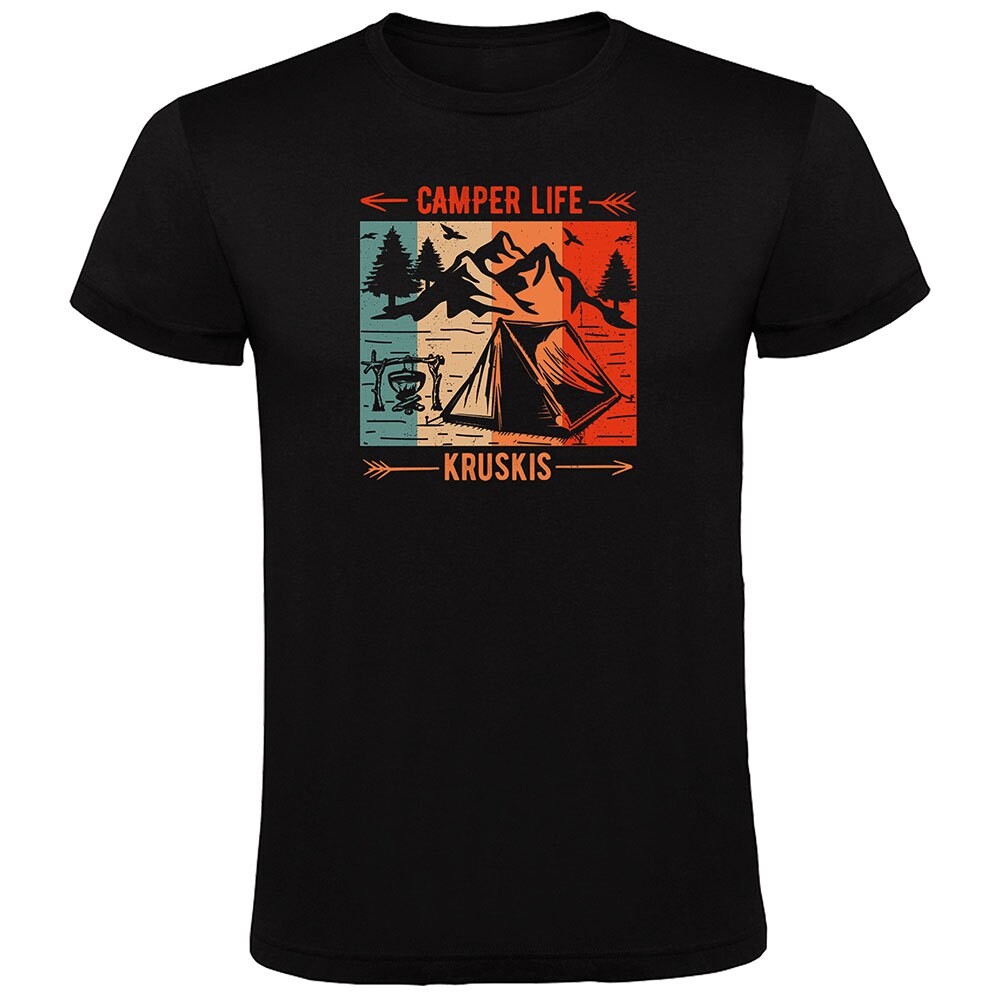 Футболка с коротким рукавом Kruskis Camper Life, черный
Футболка с коротким рукавом Kruskis Camper Life, черный