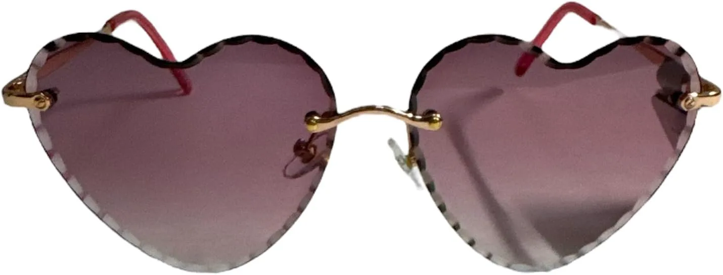 Солнцезащитные очки Foster Grant Caliblue в форме сердца, безободковые линзы с розовым градиентом, золотистая металлическая оправа, розовые заушники, Pink
Солнцезащитные очки Foster Grant Caliblue в форме сердца, безободковые линзы с розовым градиентом, золотистая металлическая оправа, розовые заушники, Pink