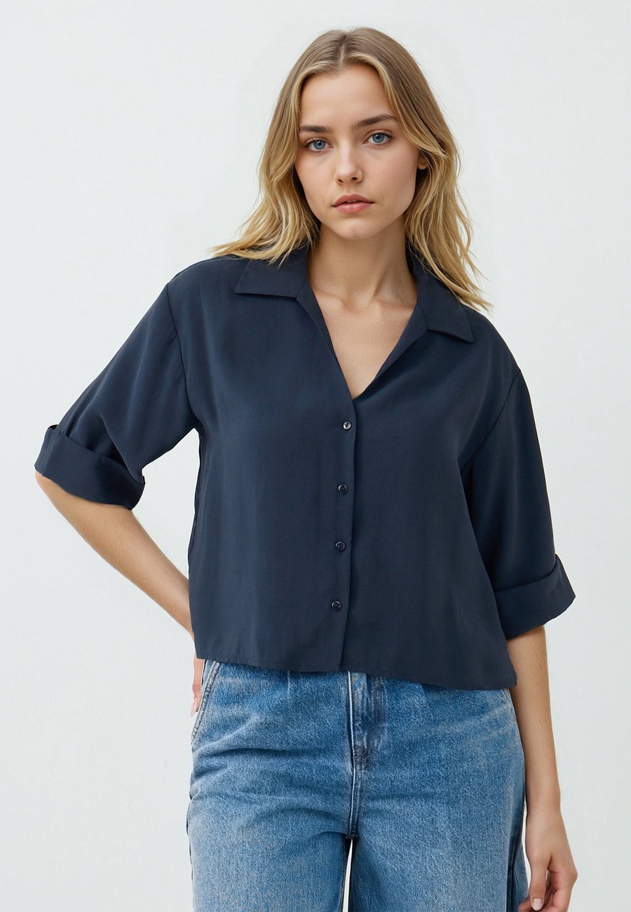 Блуза Jimmy Key Button-down blouse, Dark Blue
Блуза Jimmy Key Button-down blouse, Dark Blue