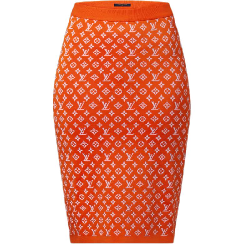 Вязаная длинная юбка Women's LOUIS VUITTON, оранжевый
Вязаная длинная юбка Women's LOUIS VUITTON, оранжевый