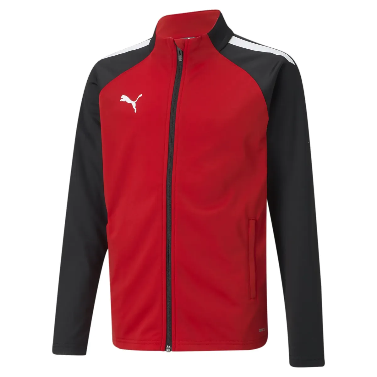 Куртка тренировочная PUMA "TEAMLIGA TRAINING JACKET JR", без капюшона, красный 
Куртка тренировочная PUMA "TEAMLIGA TRAINING JACKET JR", без капюшона, красный
