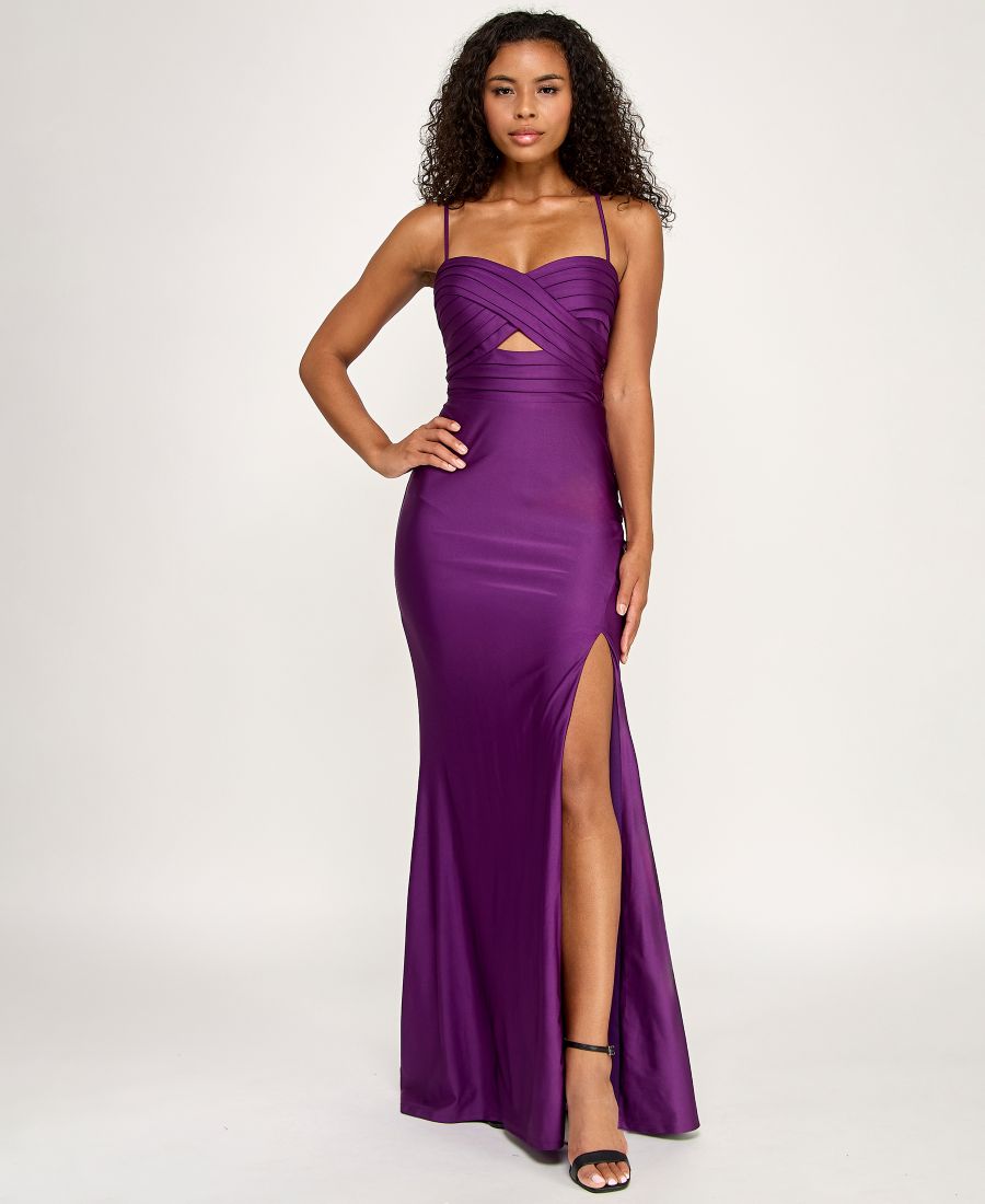 Атласное платье с плиссировкой и перекрученным передом для девочек-подростков City Studios, Dark Plum
Атласное платье с плиссировкой и перекрученным передом для девочек-подростков City Studios, Dark Plum