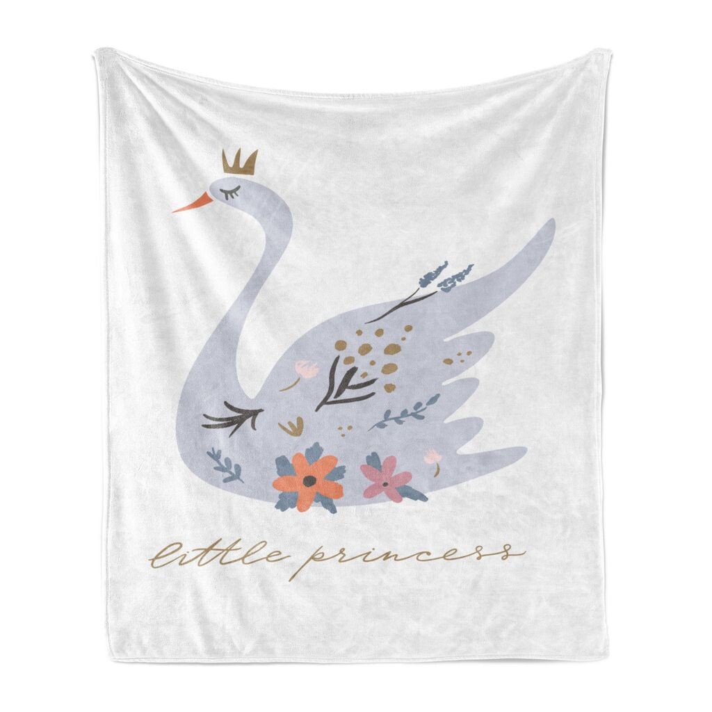 ABAKUHAUS Swan Мягкое фланелевое флисовое одеяло, Нежная абстрактная птица с цветочным декором и короной Маленькая принцесса, 175 x 230 см, Разноцветный
ABAKUHAUS Swan Мягкое фланелевое флисовое одеяло, Нежная абстрактная птица с цветочным декором и короной Маленькая принцесса, 175 x 230 см, Разноцветный
