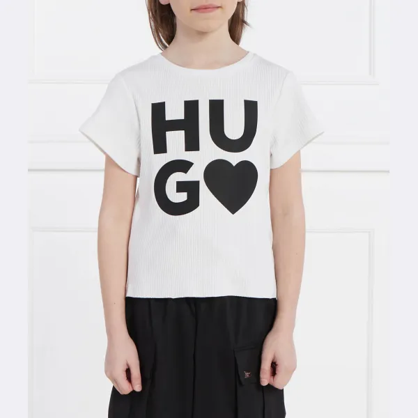 Футболка стандартного кроя Hugo, белый
Футболка стандартного кроя Hugo, белый