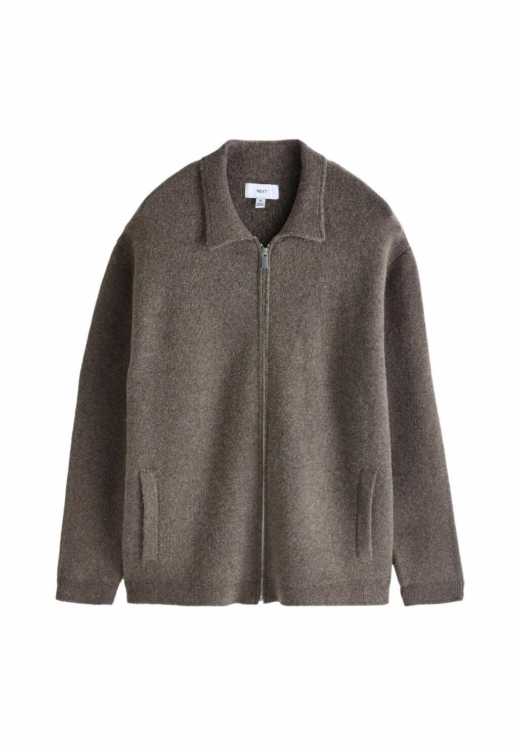 Кардиган TEXTURED ZIP-THROUGH-REGULAR FIT Next, коричневый
Кардиган TEXTURED ZIP-THROUGH-REGULAR FIT Next, коричневый