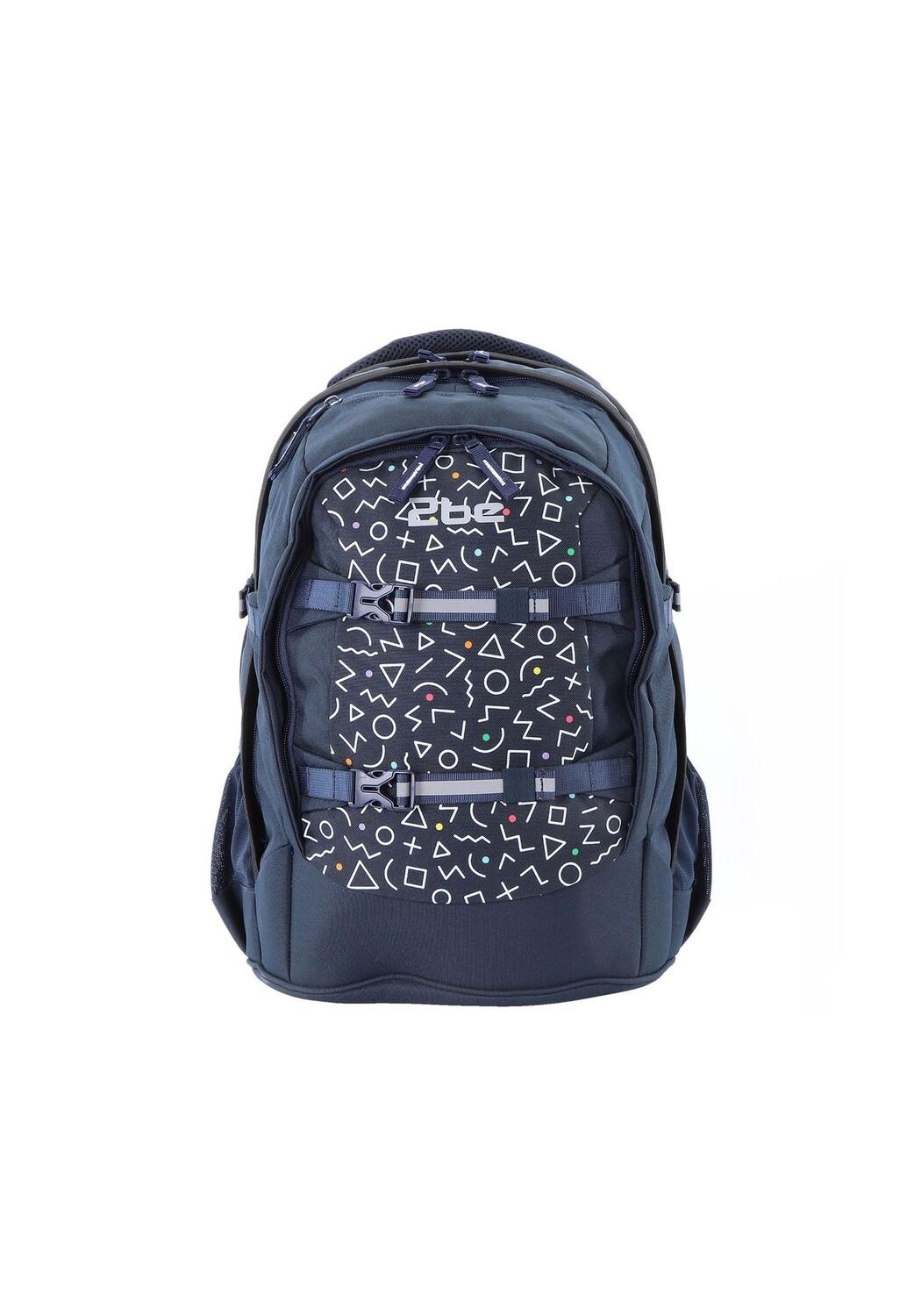 Школьный рюкзак со светоотражающими элементами 2be, цвет Blau Weiss
Школьный рюкзак со светоотражающими элементами 2be, цвет Blau Weiss