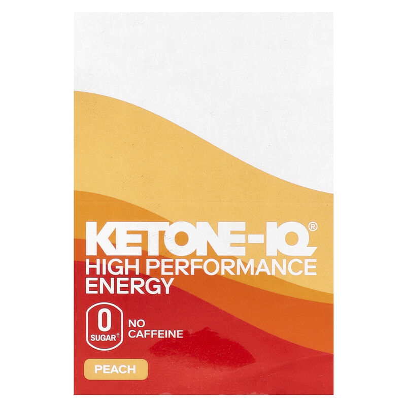 Ketone-IQ, High Performance Energy, персик, 10 г, 6 флаконов по 59 мл (2 жидк. Унции)
Ketone-IQ, High Performance Energy, персик, 10 г, 6 флаконов по 59 мл (2 жидк. Унции)
