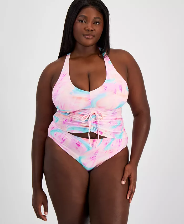 Топ и плавки бикини Salt + Cove больших размеров с принтом тай-дай, розовый
Топ и плавки бикини Salt + Cove больших размеров с принтом тай-дай, розовый