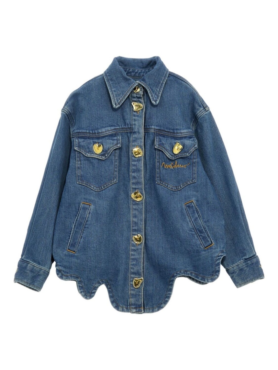 Джинсовая куртка Moschino Kids, синий
Джинсовая куртка Moschino Kids, синий