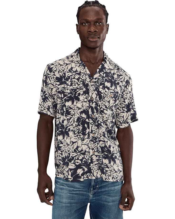 Мужская короткая рубашка Faherty Bali Camp, Fjord Bloom
Мужская короткая рубашка Faherty Bali Camp, Fjord Bloom