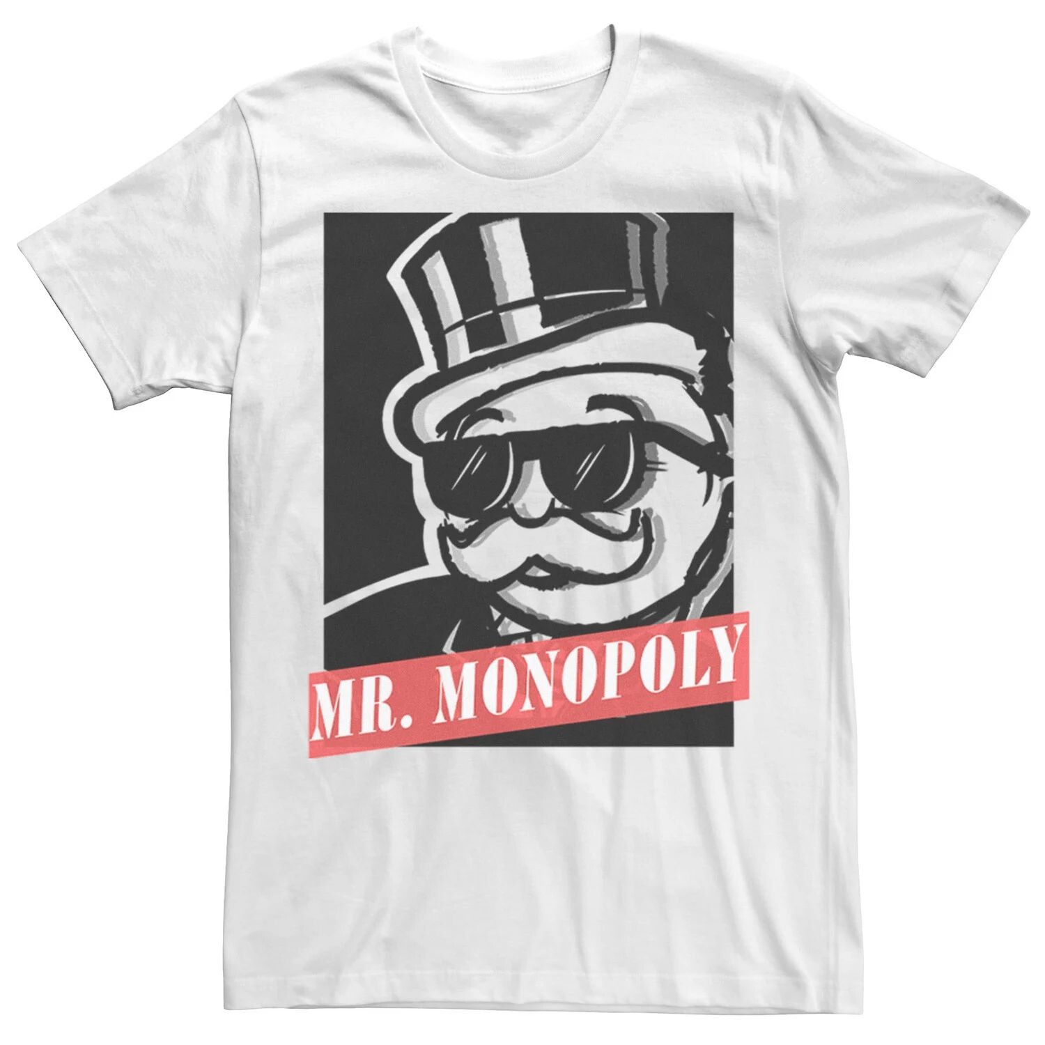 Мужская футболка с графическим плакатом «Монополия» Mr. Monopoly Licensed Character
Мужская футболка с графическим плакатом «Монополия» Mr. Monopoly Licensed Character