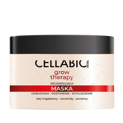 Tricho Grow Therapy восстанавливающая маска для волос 300 мл Cellabic
Tricho Grow Therapy восстанавливающая маска для волос 300 мл Cellabic
