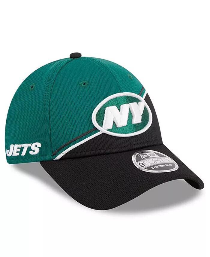 Мужская зелено-черная регулируемая кепка New York Jets 2023 Sideline 9FORTY New Era, зеленый
Мужская зелено-черная регулируемая кепка New York Jets 2023 Sideline 9FORTY New Era, зеленый