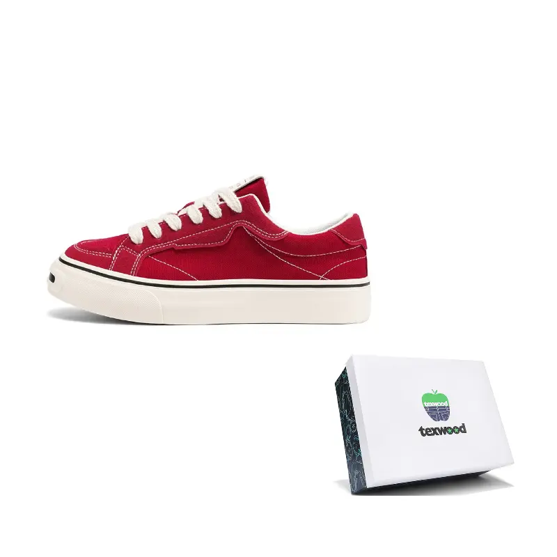 TEXWOOD Кроссовки для скейтбординга мужские с низким верхом красные, цвет Red
TEXWOOD Кроссовки для скейтбординга мужские с низким верхом красные, цвет Red