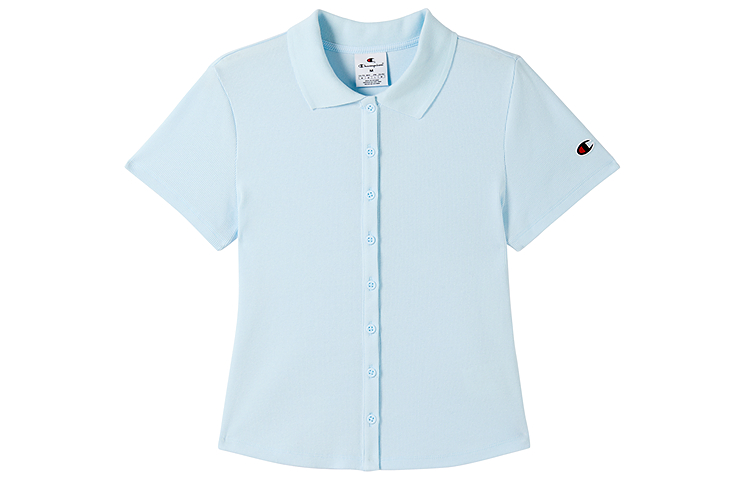 SS25 Polo Shirt US Version женская Champion, светло-голубой
SS25 Polo Shirt US Version женская Champion, светло-голубой