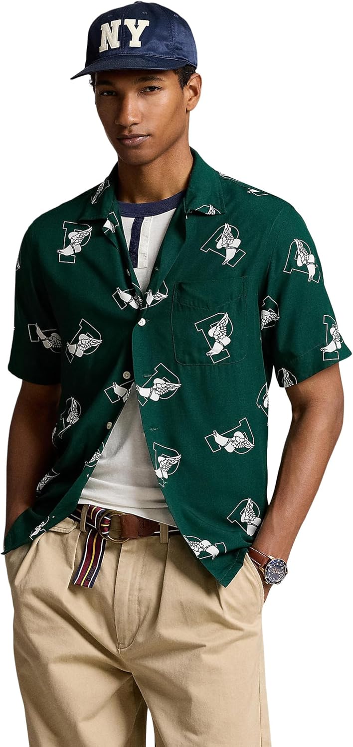 POLO RALPH LAUREN Мужская классическая рубашка P-Wing Camp, P-Wing Toss
POLO RALPH LAUREN Мужская классическая рубашка P-Wing Camp, P-Wing Toss