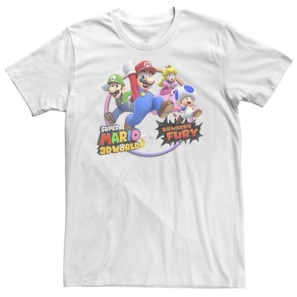 Футболка Big & Tall Super Mario 3D World Bowser's Fury с радужным кругом Nintendo
Футболка Big & Tall Super Mario 3D World Bowser's Fury с радужным кругом Nintendo