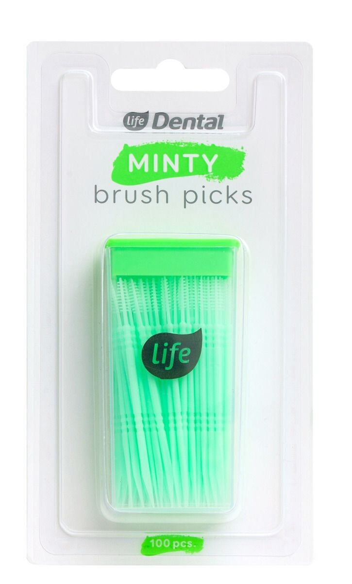 Life Dental Minty зубочистки
Life Dental Minty зубочистки