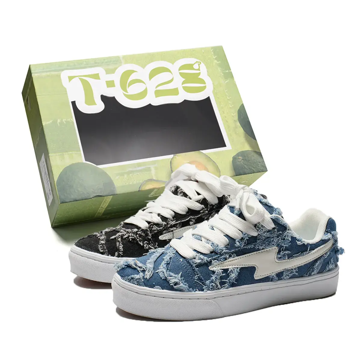 T628 Скользоустойчивые, износостойкие, легкие, дышащие лоу-топ скейтборд кроссовки унисекс - синий черный микс (премиум улучшенные - более комфортные и долговечные)
T628 Скользоустойчивые, износостойкие, легкие, дышащие лоу-топ скейтборд кроссовки унисекс - синий черный микс (премиум улучшенные - более комфортные и долговечные)