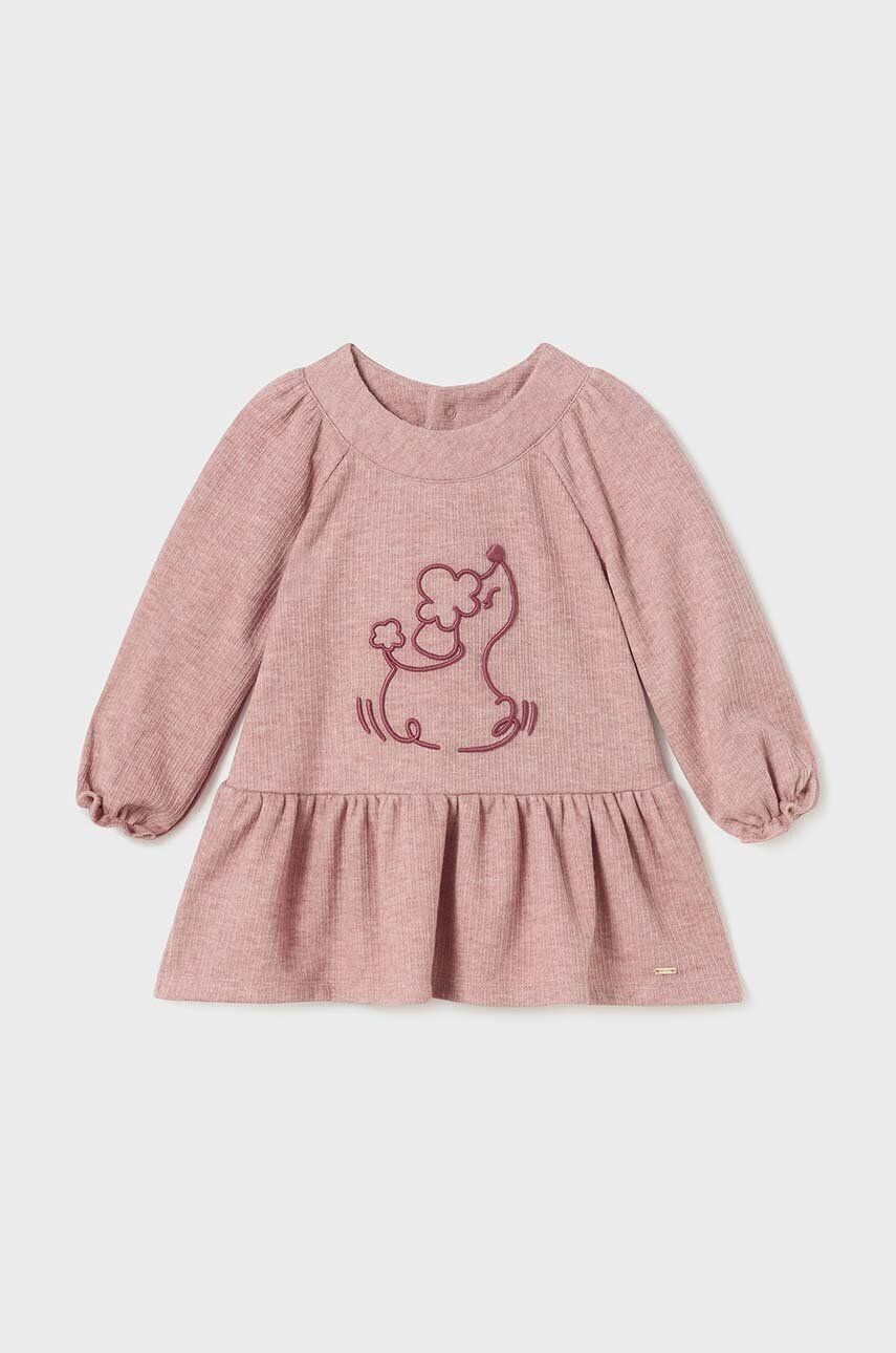 Платье Mayoral для маленькой девочки, розовый
Платье Mayoral для маленькой девочки, розовый