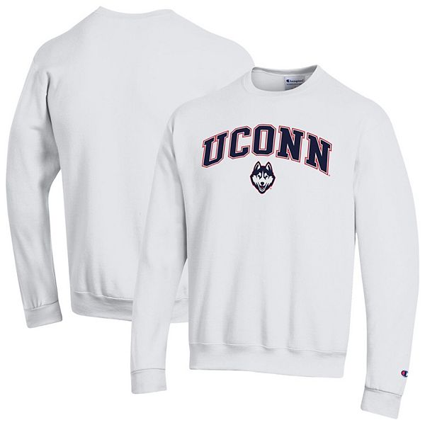 Мужской белый свитшот uconn huskies с логотипом над аркой Champion
Мужской белый свитшот uconn huskies с логотипом над аркой Champion