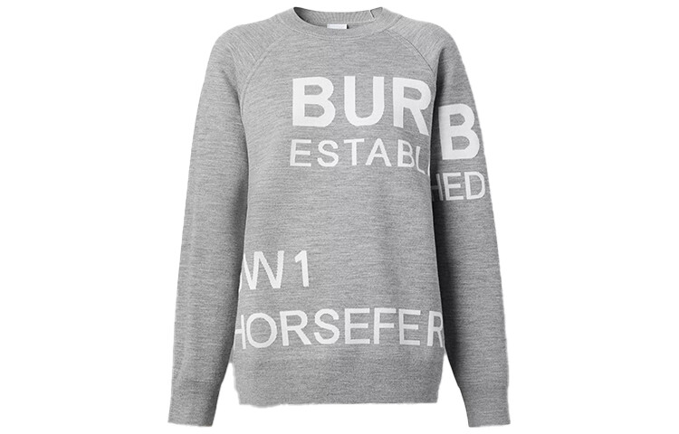 Свитер женский Burberry с принтом, серый
Свитер женский Burberry с принтом, серый